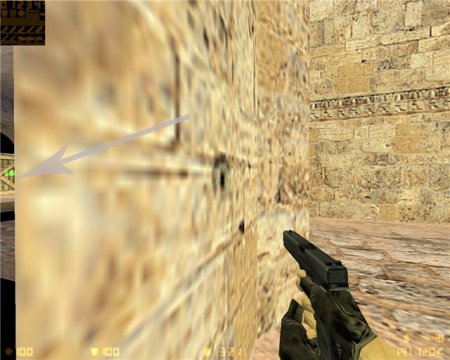 Баг на карте de_dust2