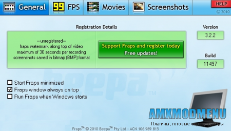Fraps 3.0.3 build 10808 Retail