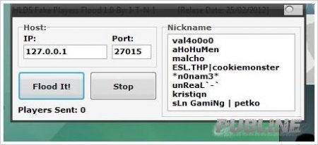 Защита от HLDS Fake Flood V2