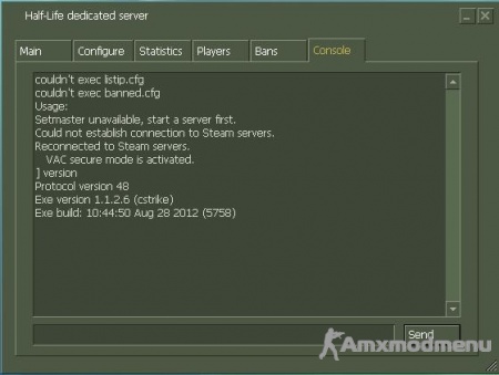 Чистая серверная платформа hlds 5758 - 28 august (windows)