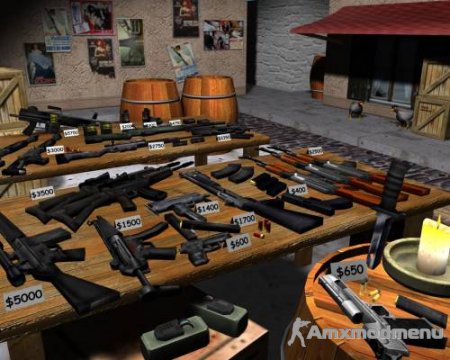 Оружие не теряется за текстуры