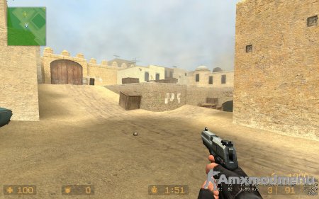 Карта de_dust2_mirrors для css