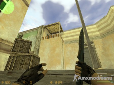 Карта de_hell для CS 1.6