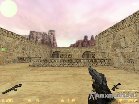 Карта cs_pf_dust для CS 1.6