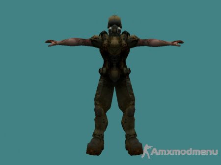 Модель морпеха из игры doom 3 для CS 1.6